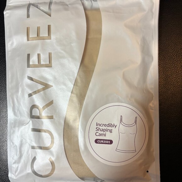 Curveez - Cami Incredibly Shaping Cami - Large - Nude - NWT - Picture 1 of 4